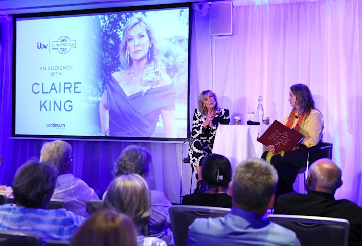 Claire King and Sharon Marshall - Emmerdale - ITV