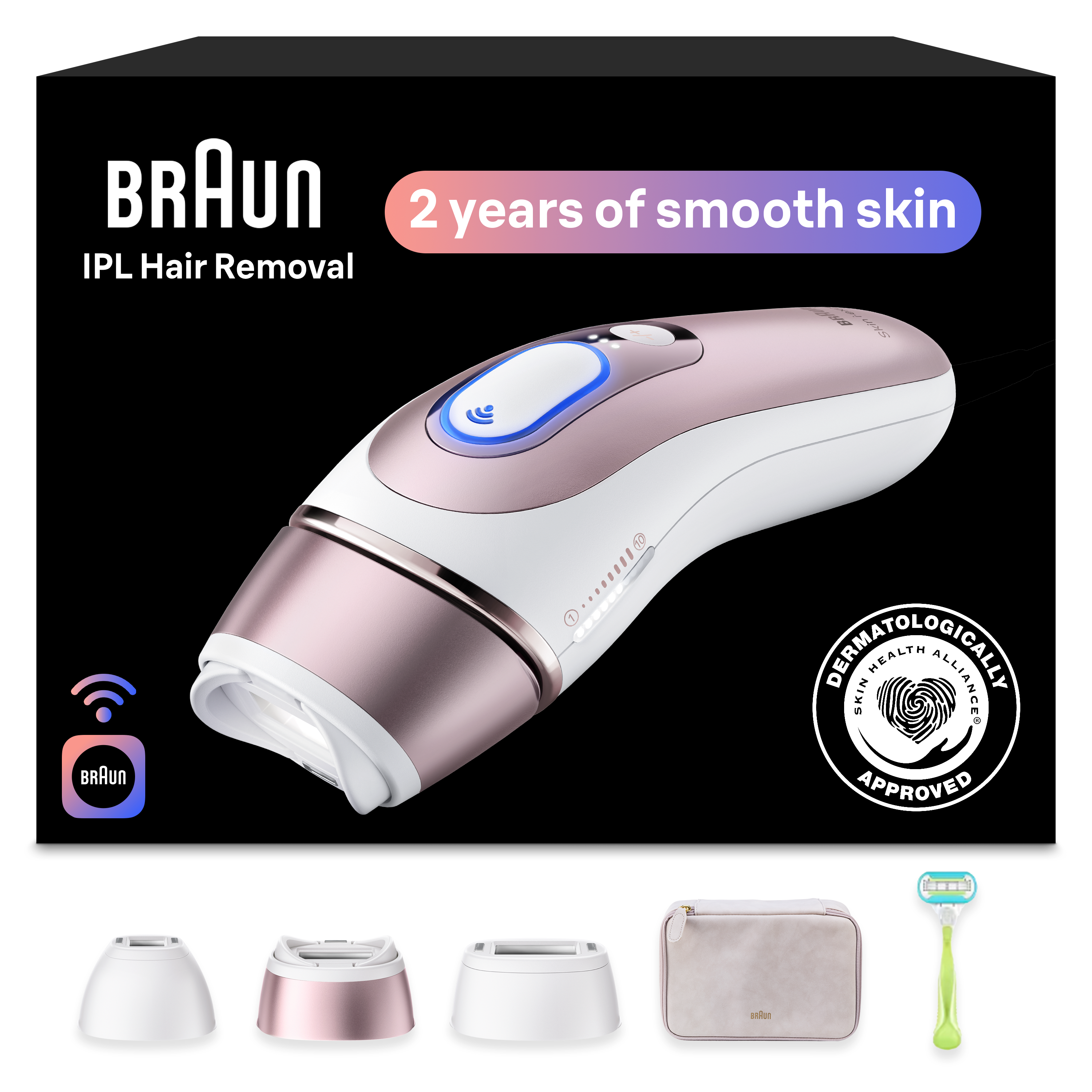 Skin i·expert Smart IPL Laser Hair Removal, PL7387 | Braun US Skin i·expert Smart IPL Laser Hair Removal, PL7387 | Braun US