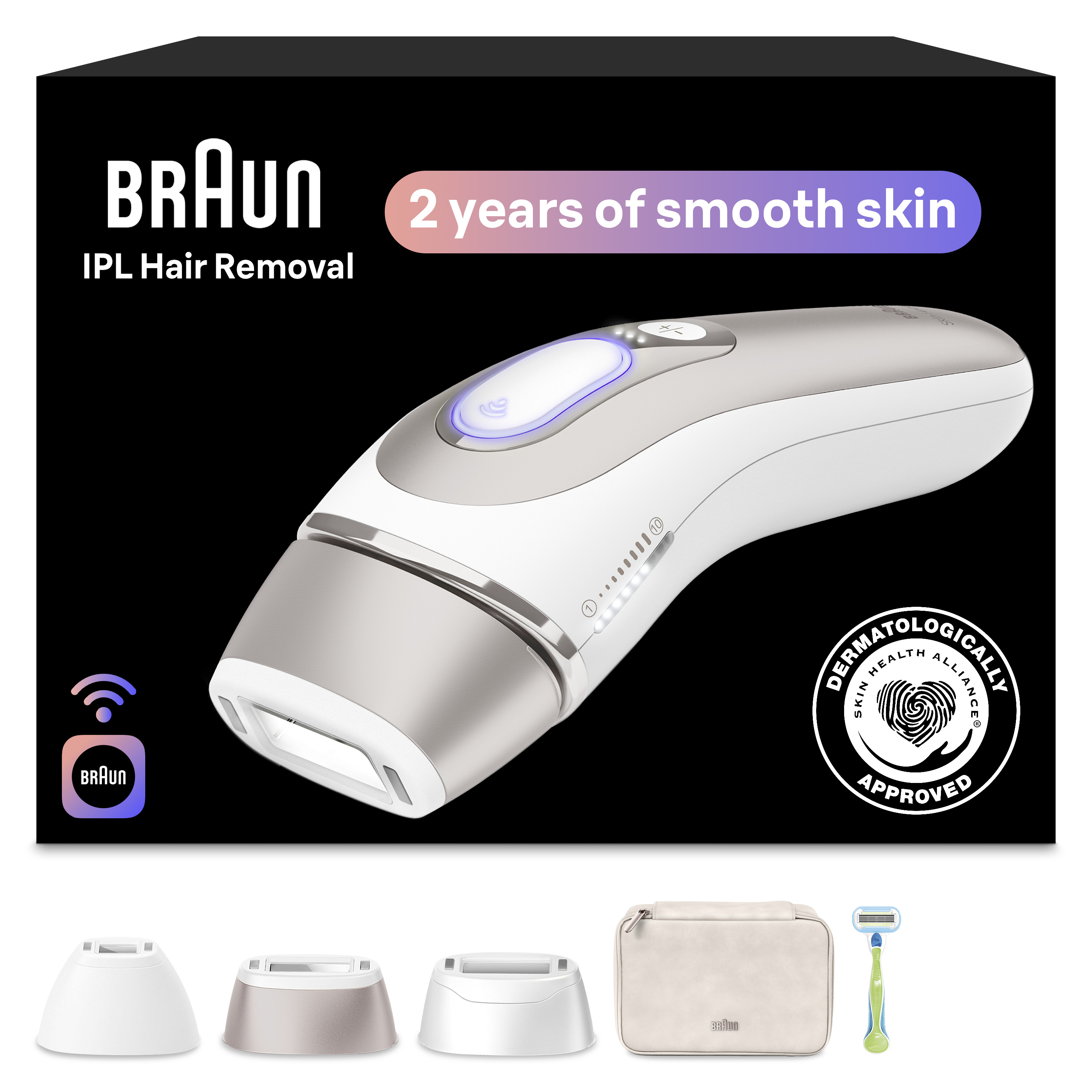 ブラウンSKIN-1 Expert 脱毛器 PL7243 Skin i·expert Smart IPL: Laser Hair Removal PL7243 | Braun US