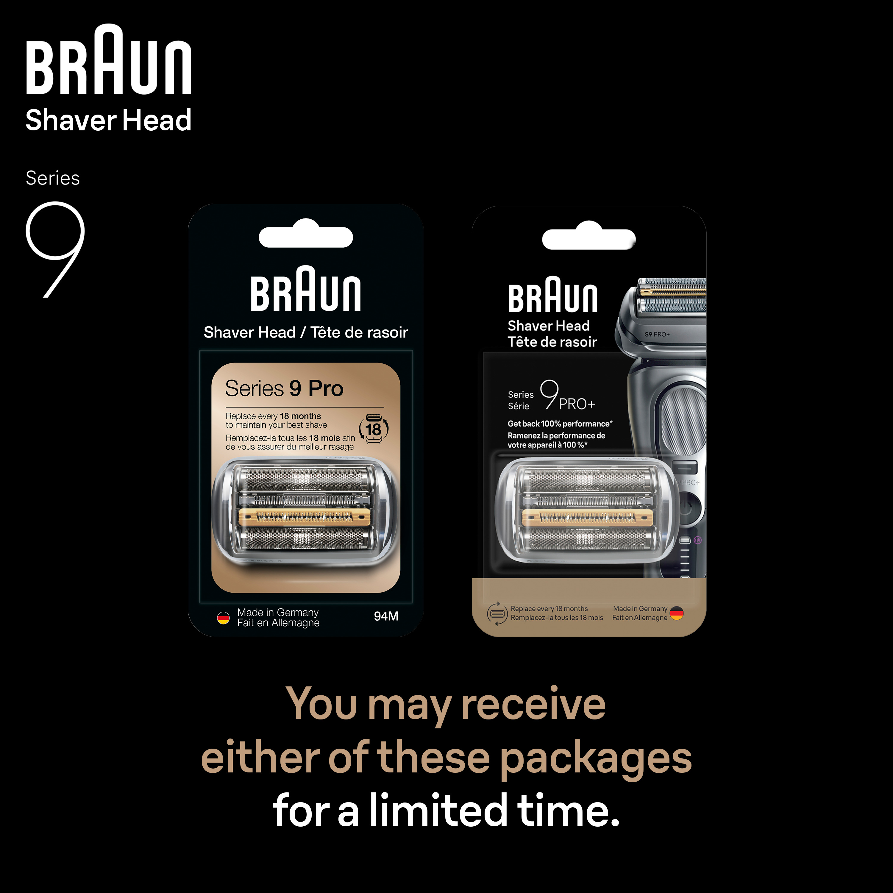 Series 9 PRO+ Electric Shaver 9599cc with PowerCase | Braun US