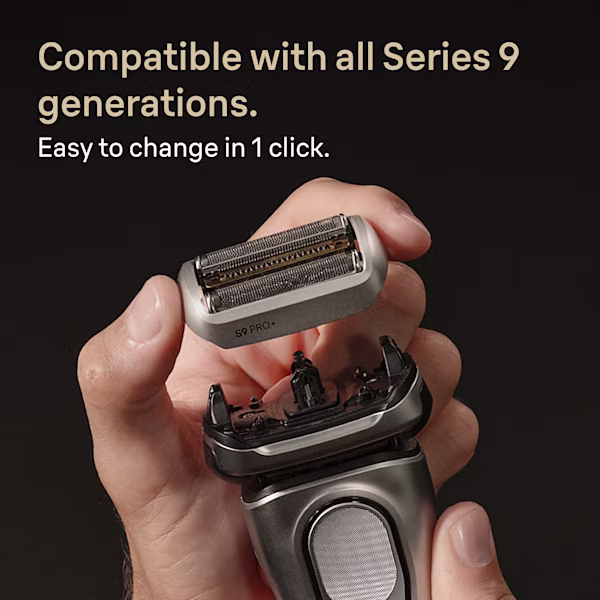3 Braun Series 9 electric shavers. Braun Series 9 Shaver Replacement Head, Compatible with All Series 9. 3 Braun Series 9 electric shavers. Braun Series 9 Shaver Replacement Head, Compatible with All Series 9.