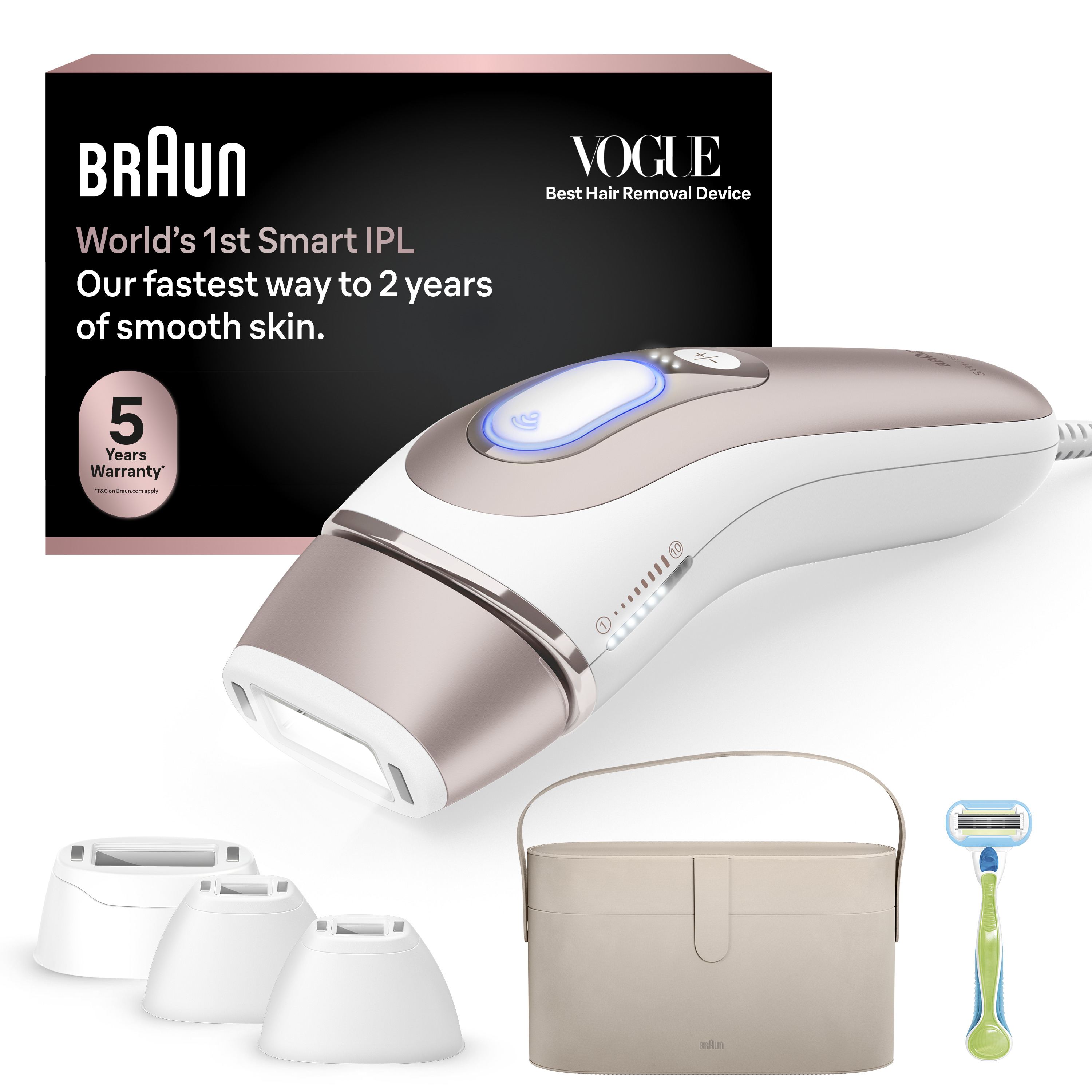 Silk-expert Pro 7 IPL for Hair Removal, IPL7219 | Braun US