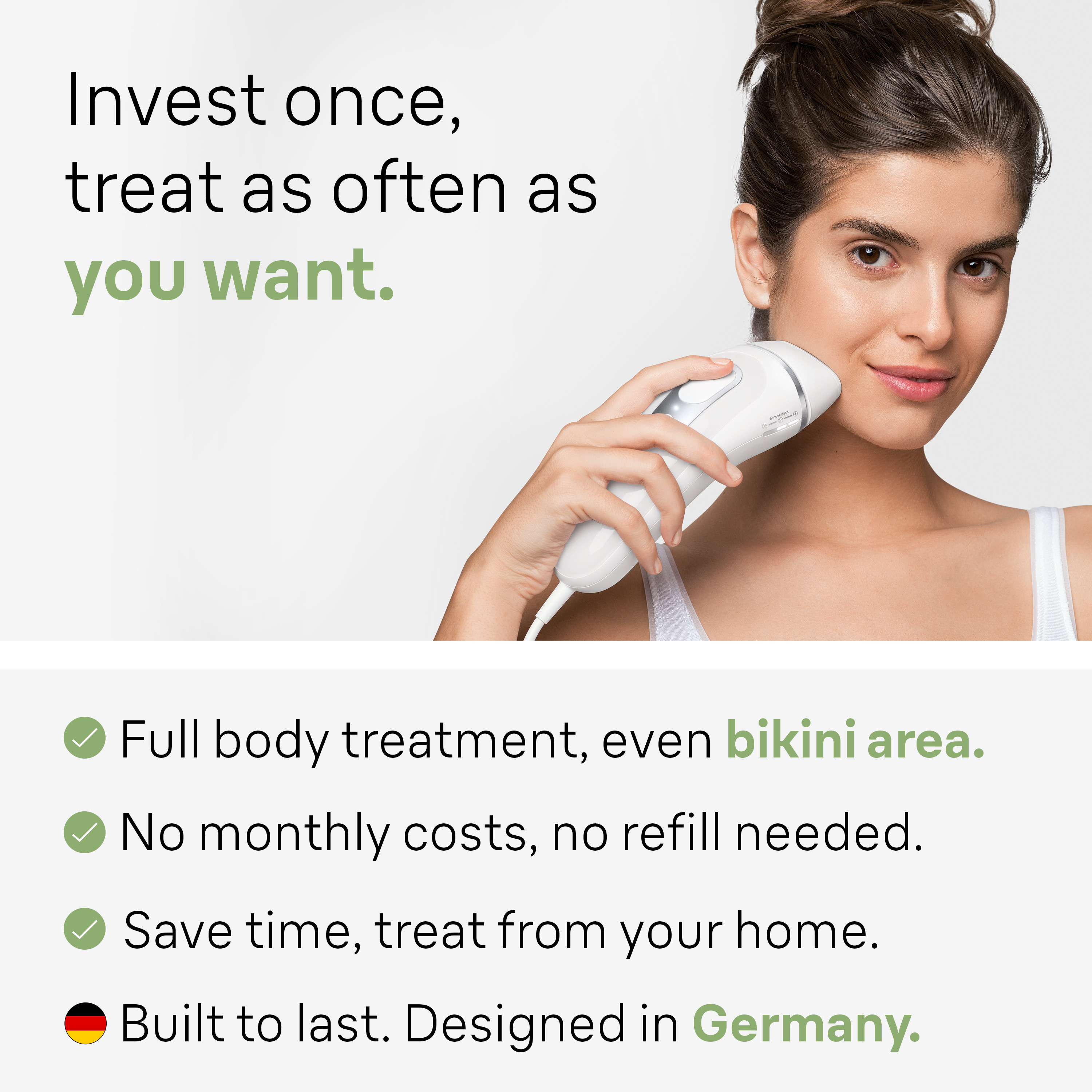 Braun Smart IPL: At Home Alternative to Laser Hair Removal | Braun