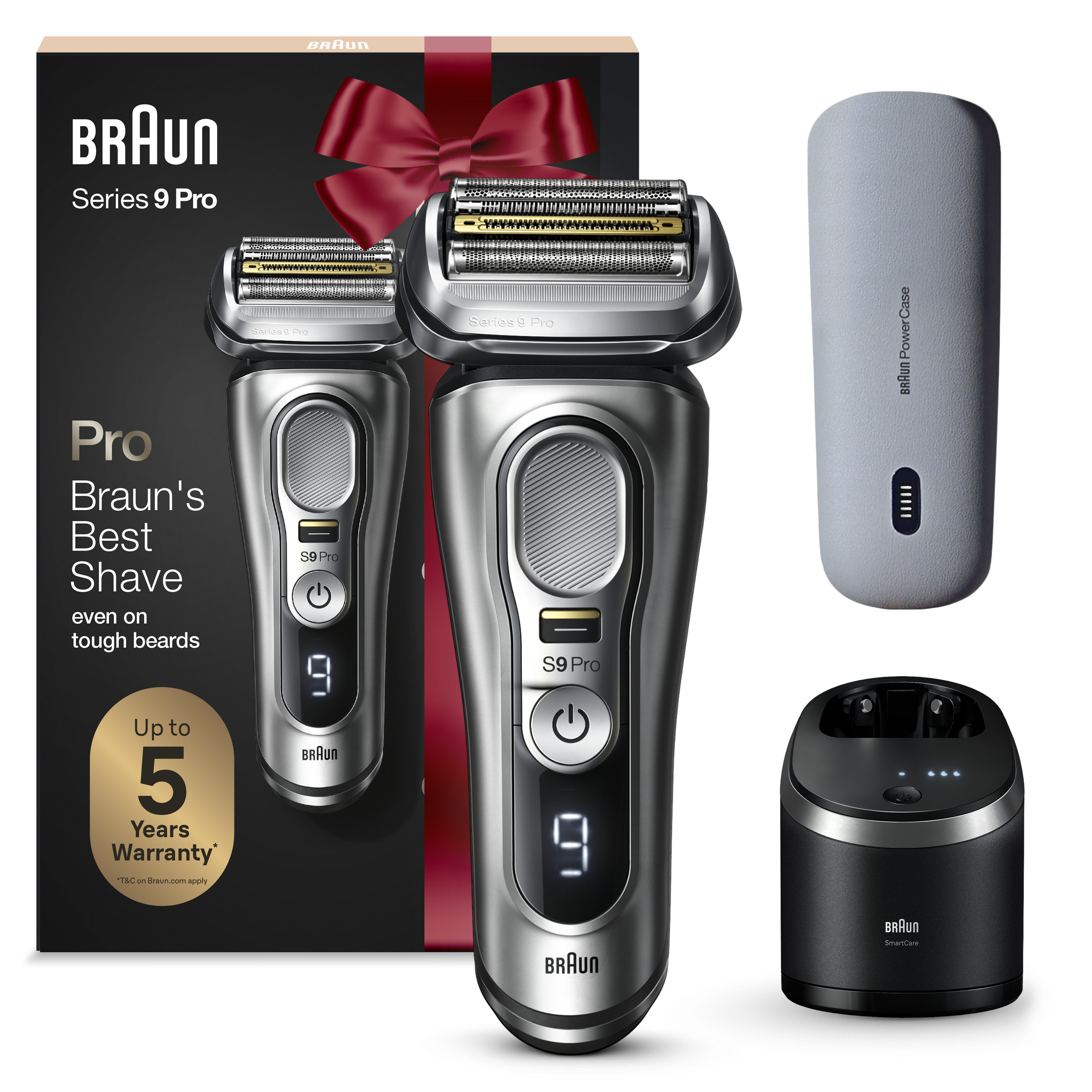 Braun Series 9 Pro Electric Shaver with Powercase | Braun US