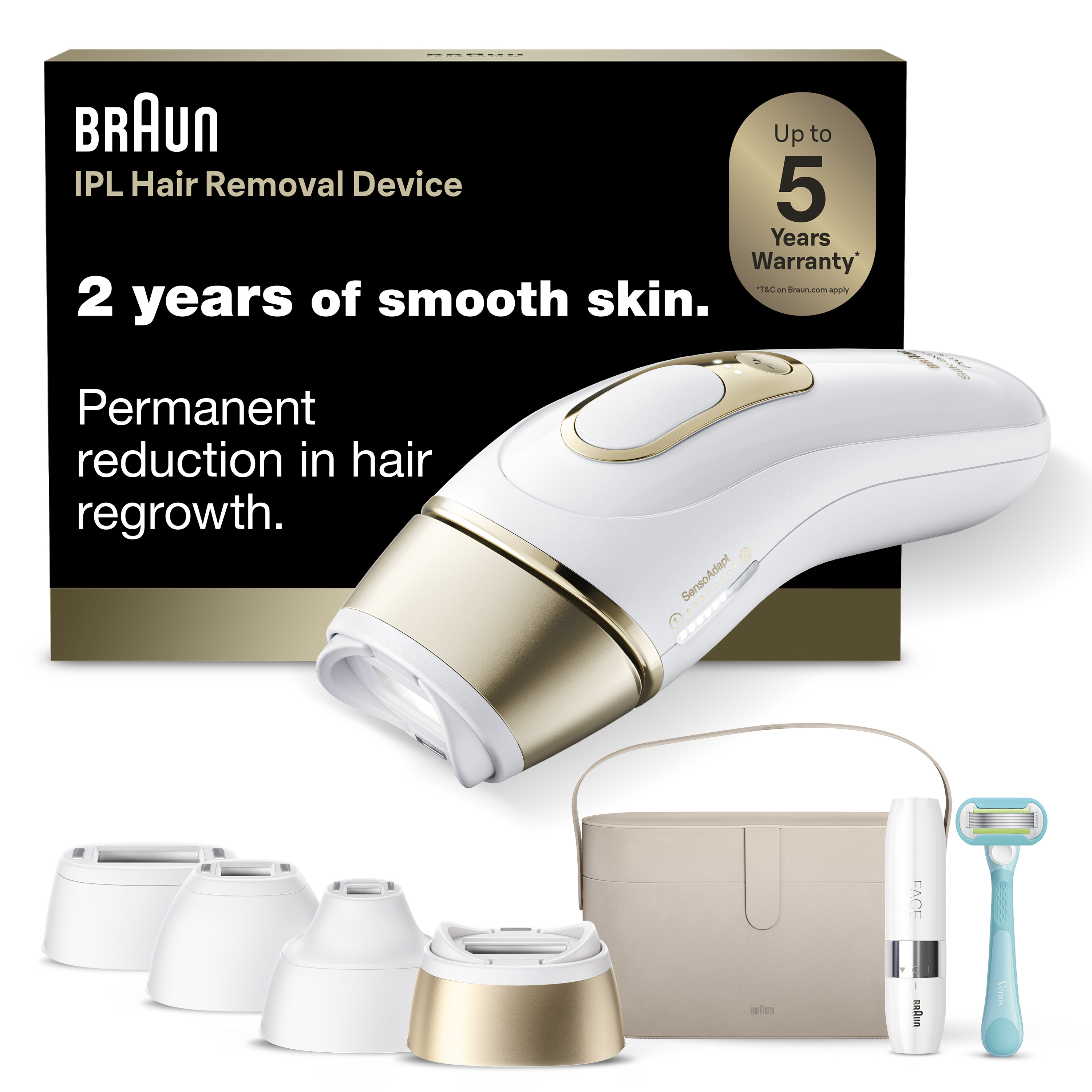 Braun Silk‑expert Pro 5 PL5442 IPL Device for Smooth Skin