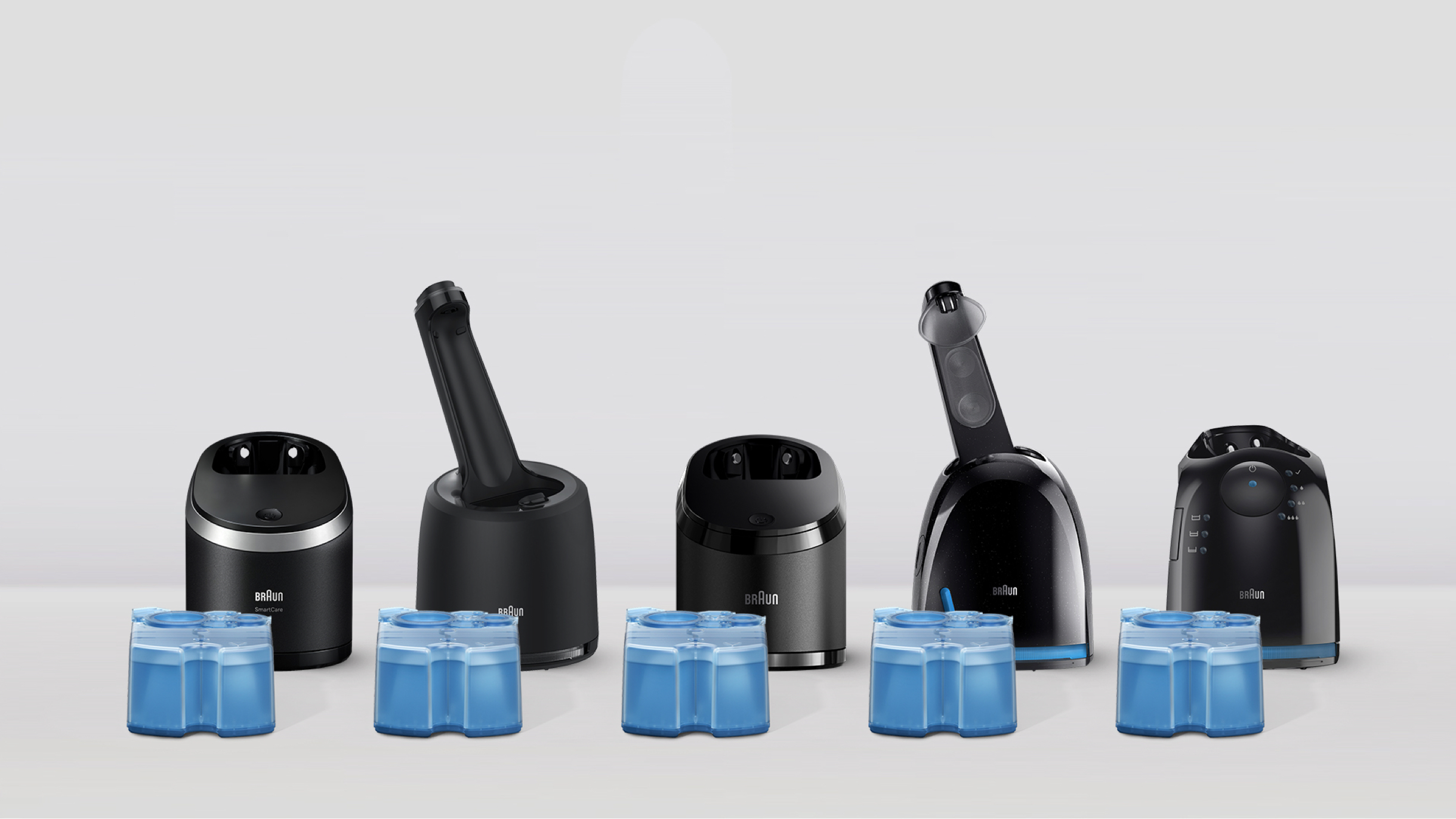 Braun Electric Razor Braun Series Cleaning Cartridge Clean Renew Refill Cartridges – 10 Pack, Optimal Shaver Hygiene