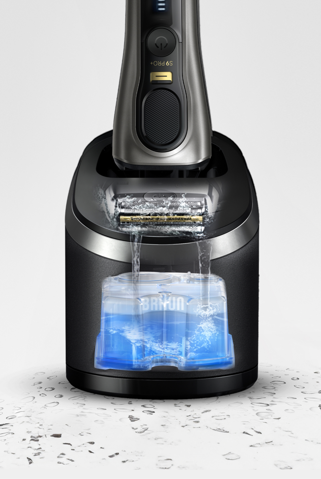 Braun Shaver Clean & Charge Station and Cartridges | Braun US