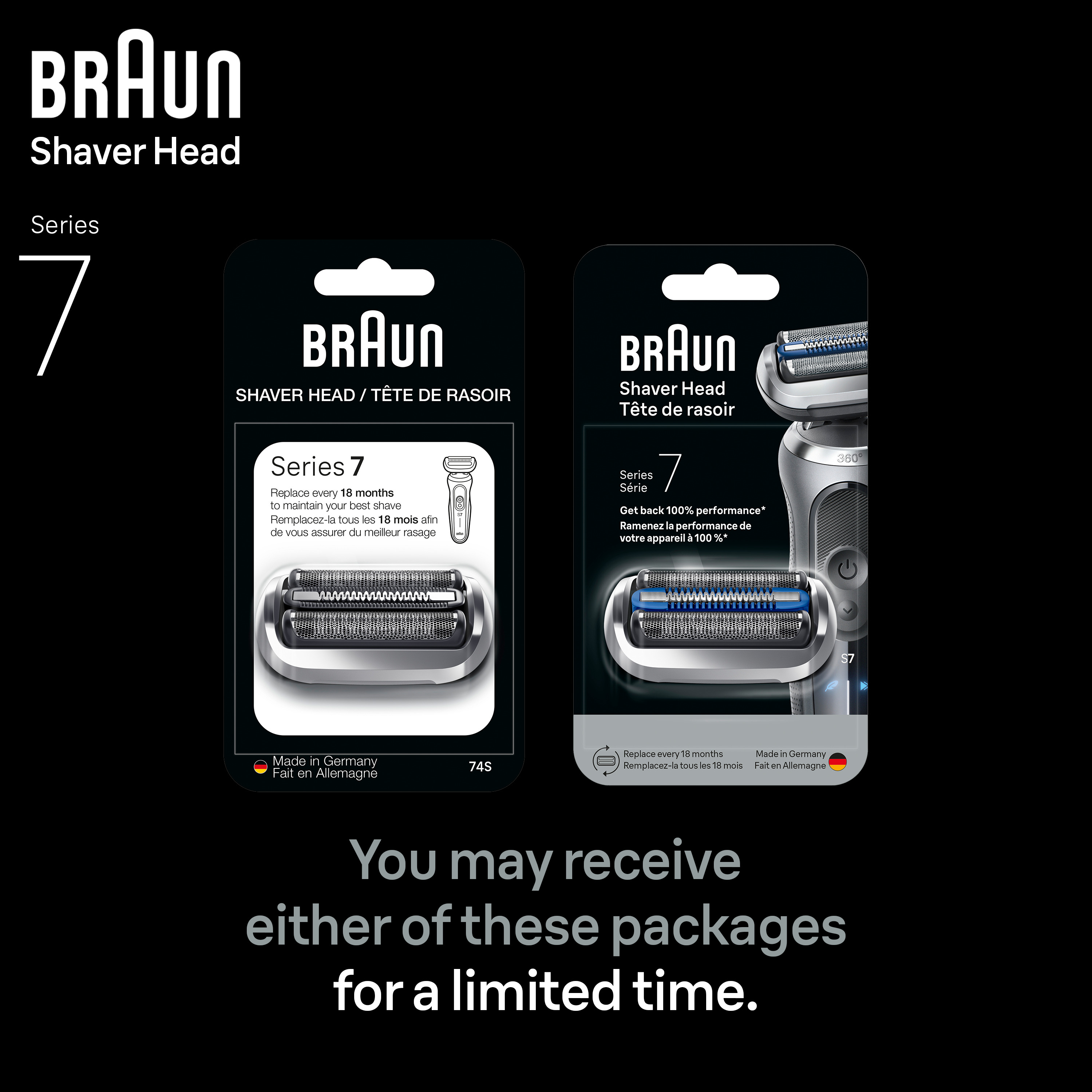 Series 7 Electric Shaver for Men with SmartCare – 7185cc | Braun US