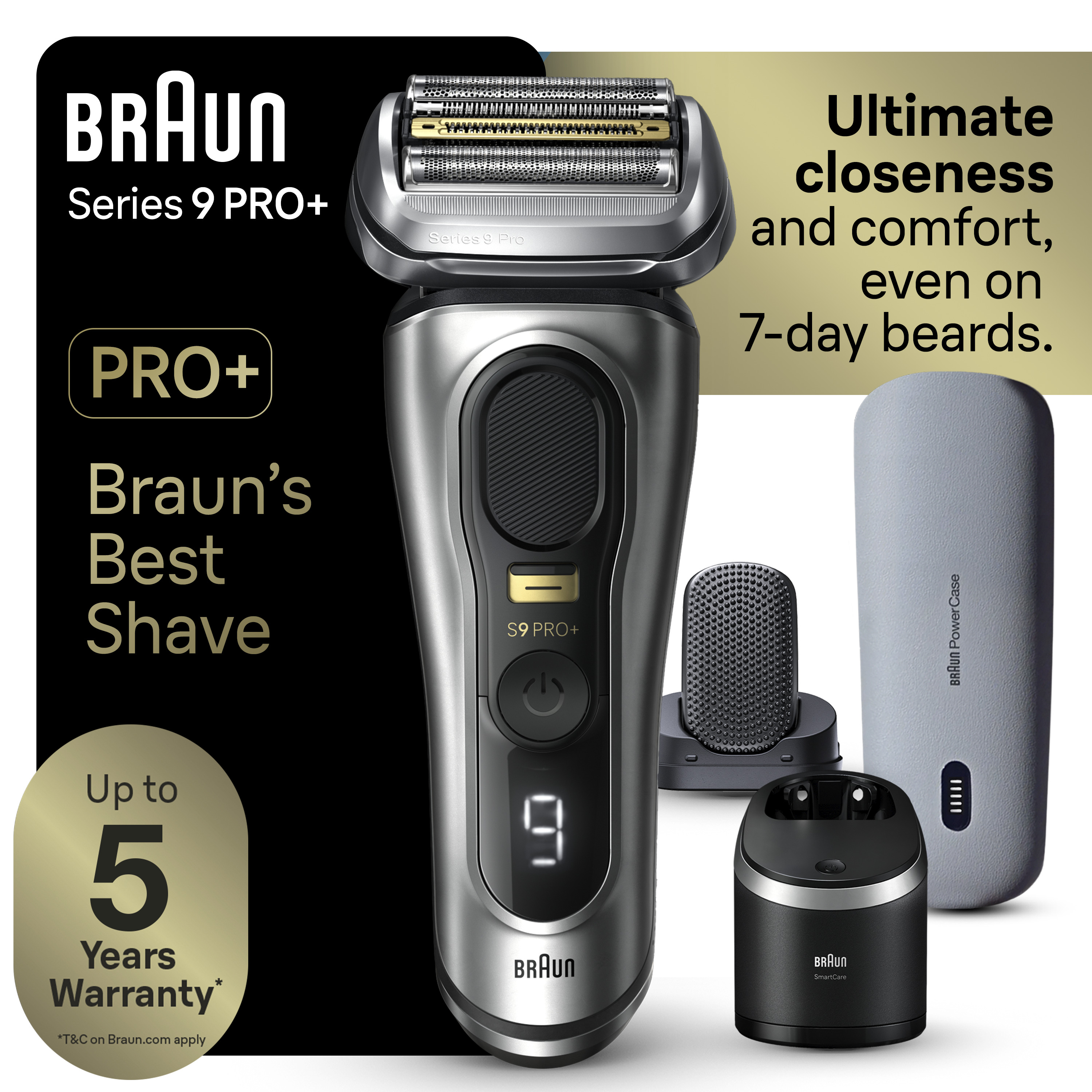 Series 8 Electric Shaver 8577c 5-in-1 with PowerCase | Braun US