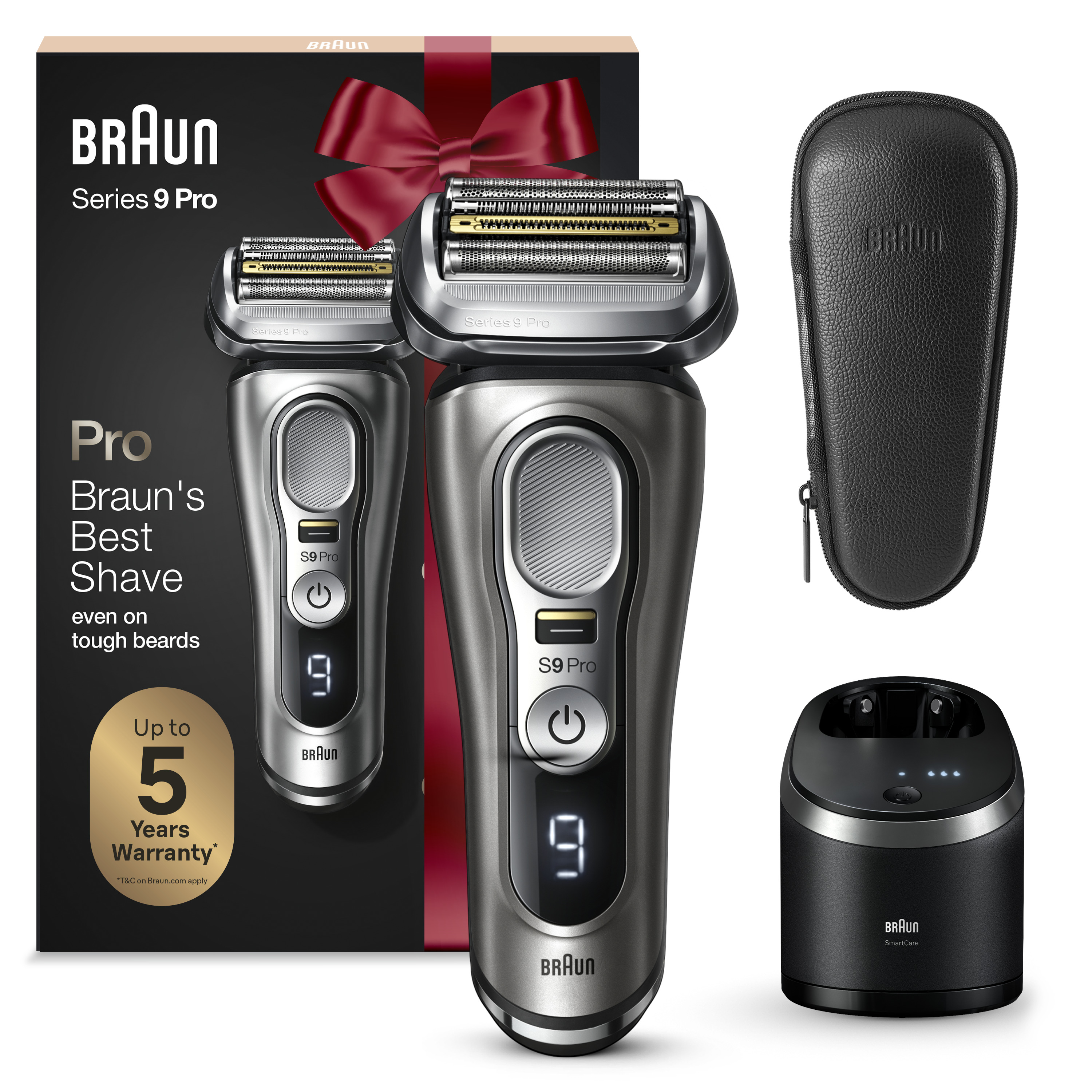 Braun Series 9 Pro Electric Shaver with Powercase | Braun US