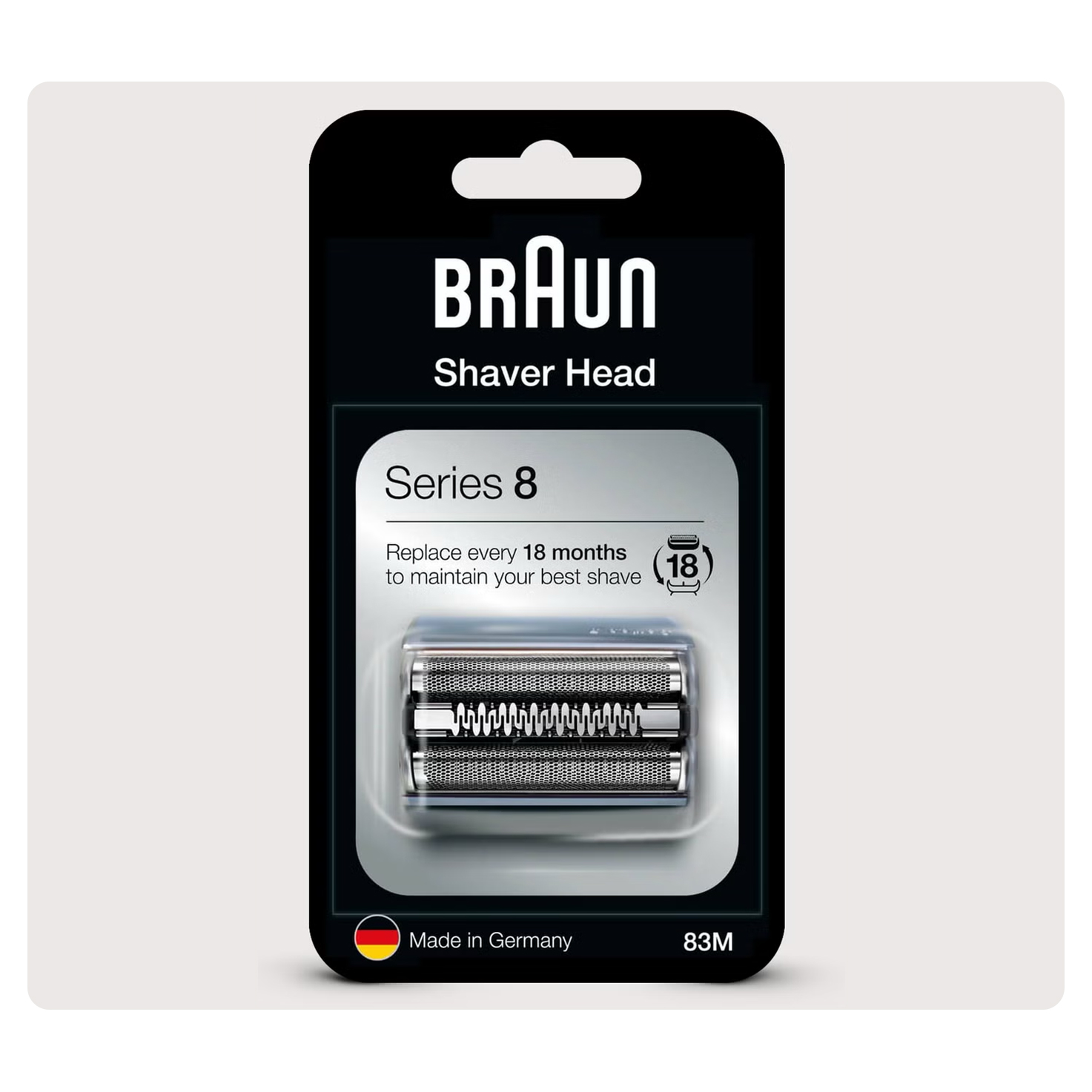 Electric Shaver Head Replacement 83m Silver for Series 8