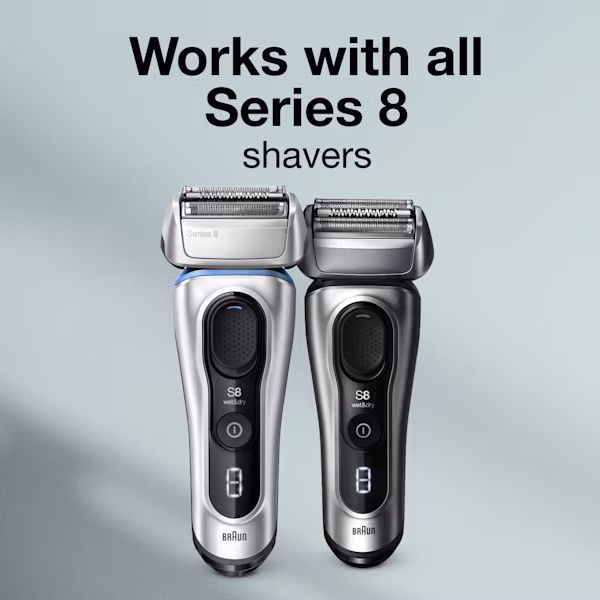 Braun Series 8, 83M, Electric shaver head, sliver Braun Series 8, 83M, Electric shaver head, sliver