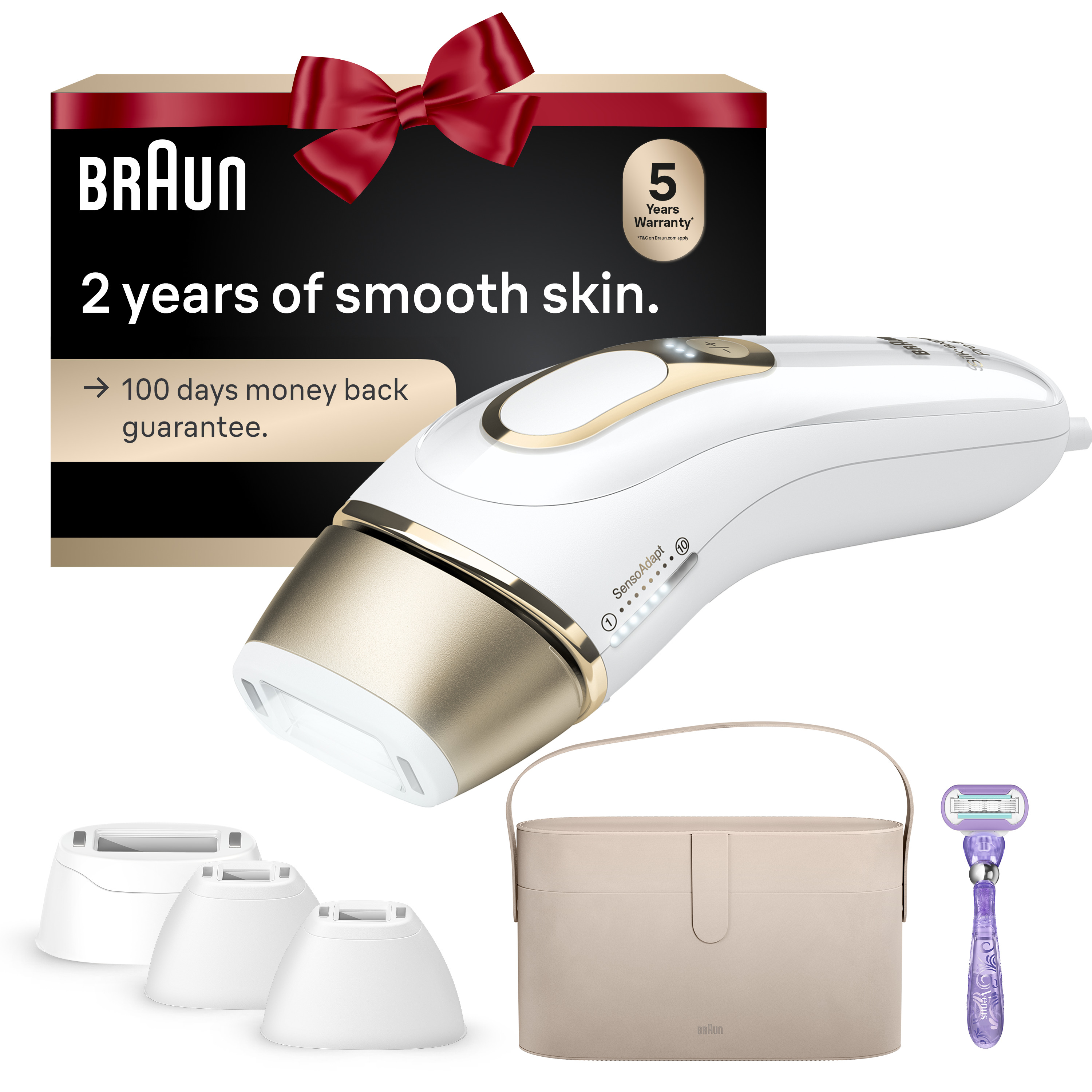 BRAUN Silk-expert Pro 5 IPL脱毛器 ブラウンシルクエキスパートPro 5 光美容器| Braun JP