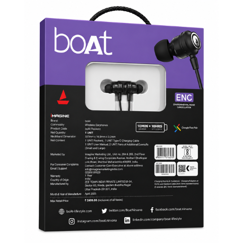 Boat Xtreame 2.0 Neckband - Image 4