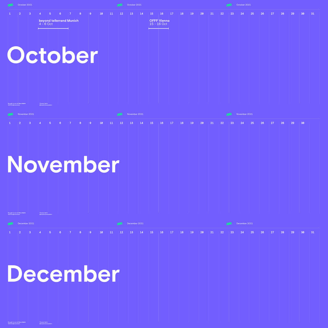 Design Conferences happening in October, November, December 2021