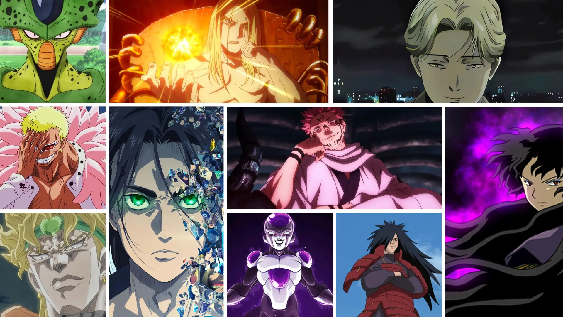 Featured image for Top 20 Greatest Anime Villains of All Time