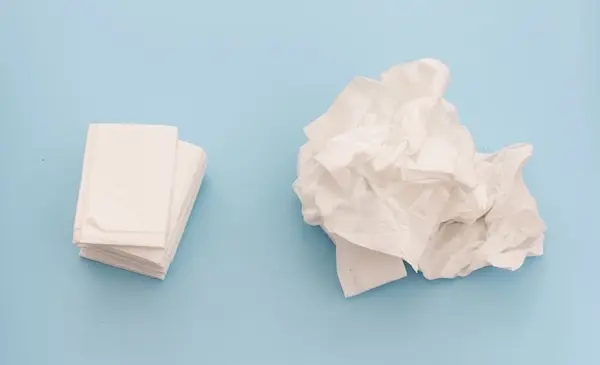 Носовые платки при зеленом насморке