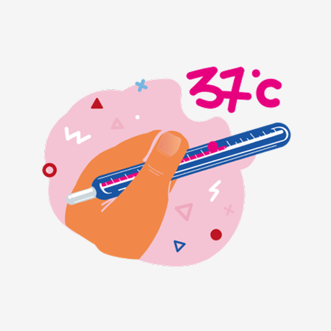 Температура 37,0 °С