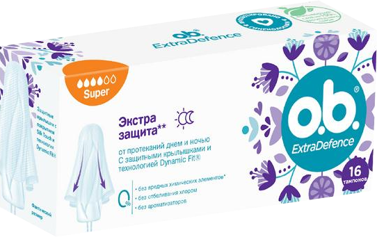 ExtraDefence Super 16 тампонов