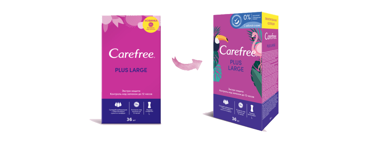 carefree plus large фотография