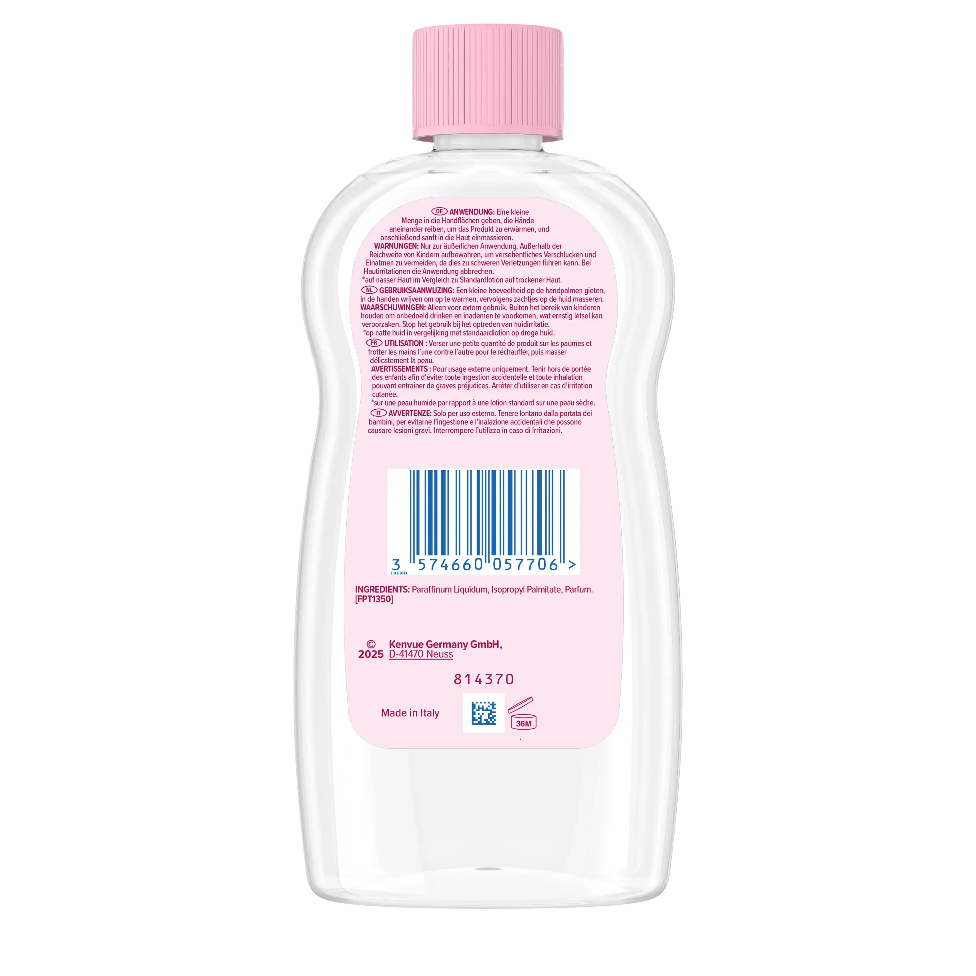 Johnson's® baby Детское масло, 300 мл