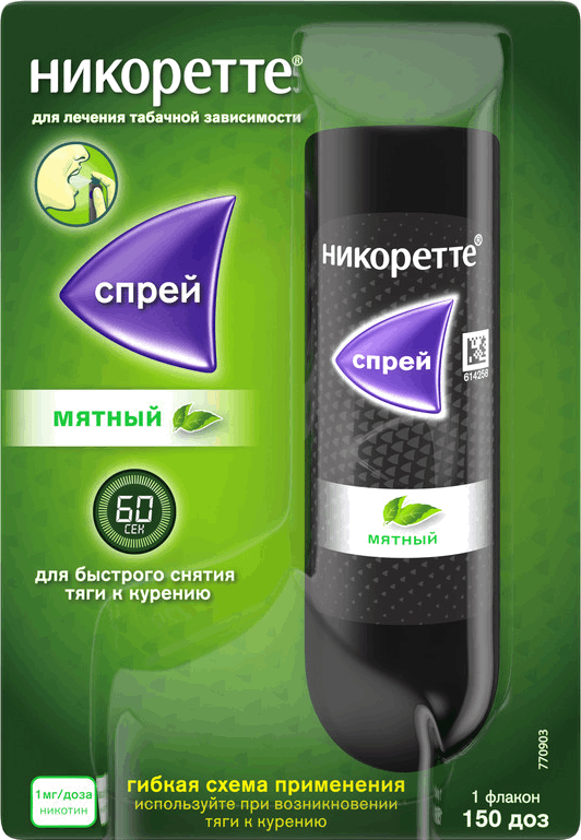 Спрей НИКОРЕТТЕ®