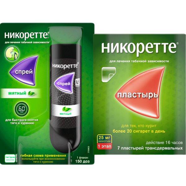 Nicorette Dual Support pack