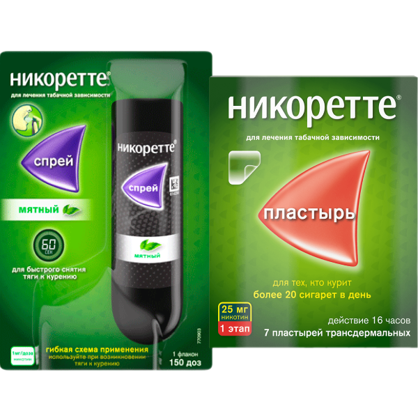 Nicorette Dual Support pack