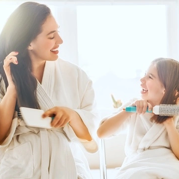 Домашний уход за волосами