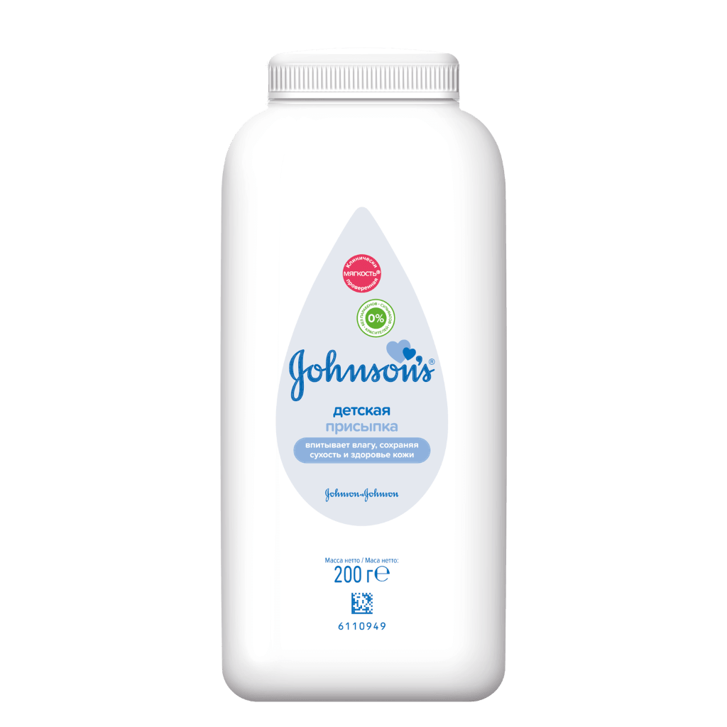 JOHNSON'S® Детская присыпка, 200 г image 1