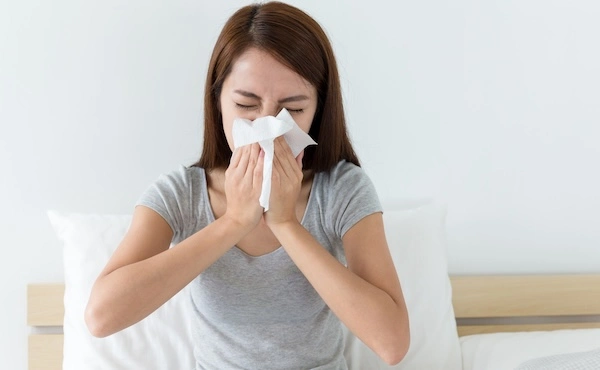 Зелёные сопли у взрослого