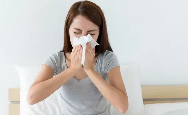 Зелёные сопли у взрослого