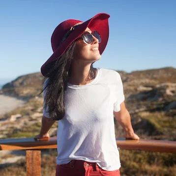 Девушка на отдыхе