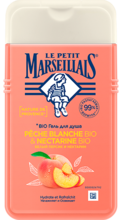 Le Petit Marseillais® BIO Гель для душа «Белый персик и Нектарин» 250 мл фото