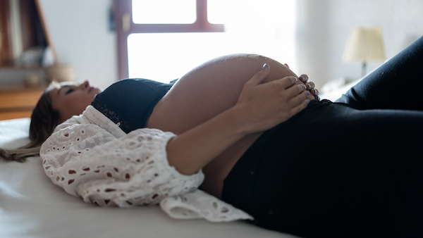 У беременной женщины изжога