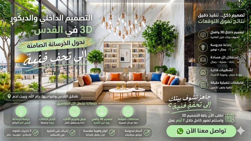 التصميم الداخلي والديكور 3D - نحول الخرسانة الصامتة لتحف فنية