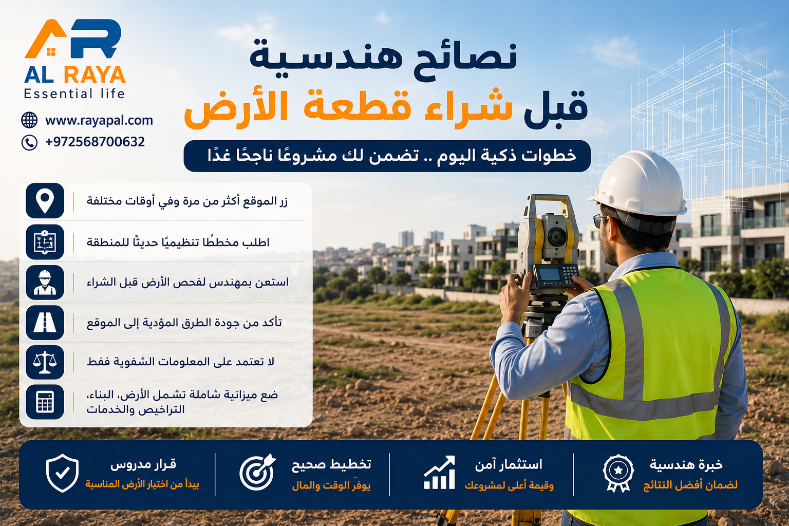 كيف تحتار التربه نصائح هندسيه