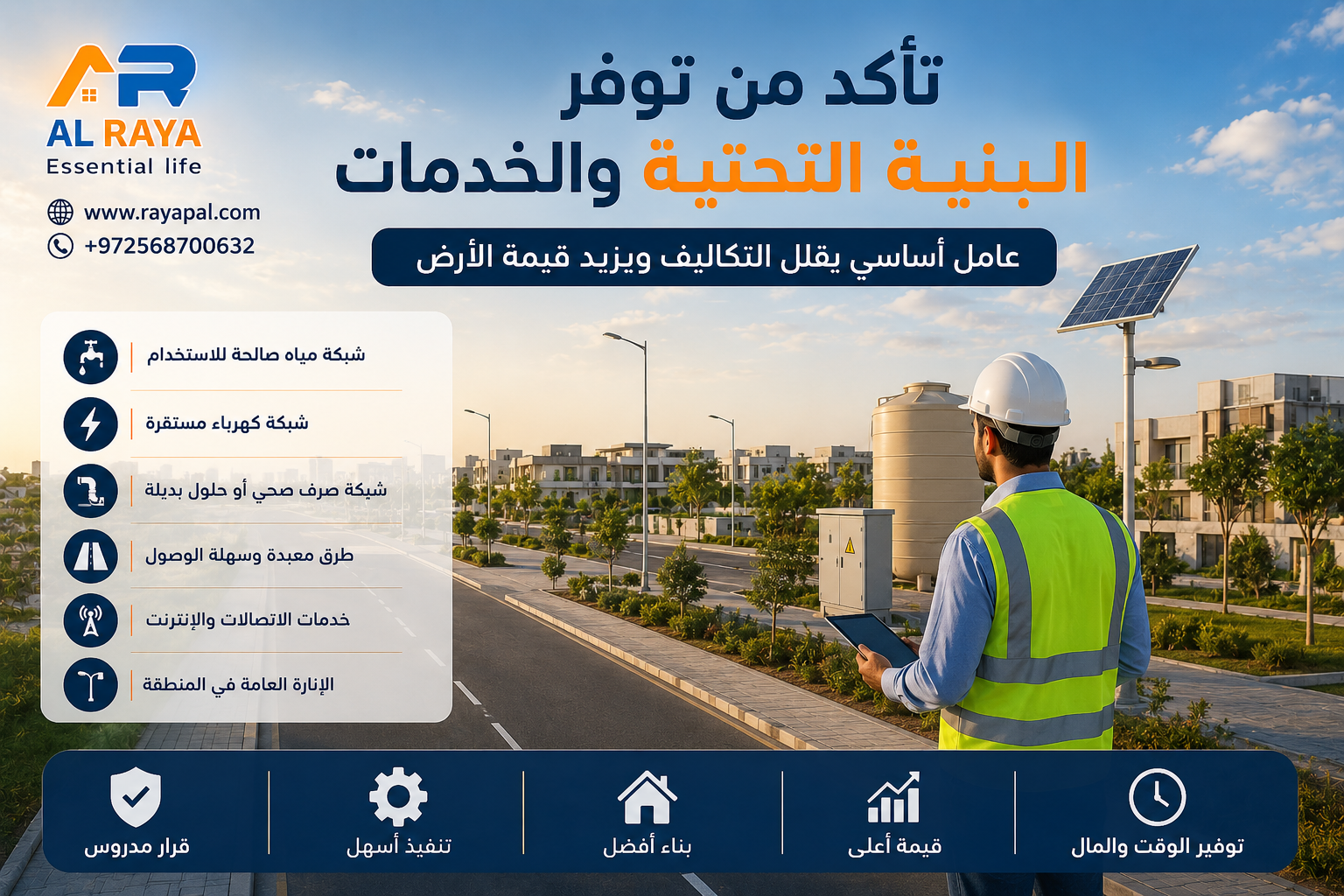 كيف تحتار التربه للبناءتاكيد البنيه التحتيه 7