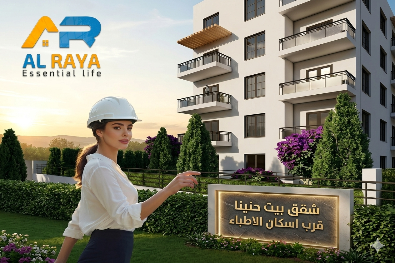 شقق بيت حنينا قرب اسكان الاطباء
