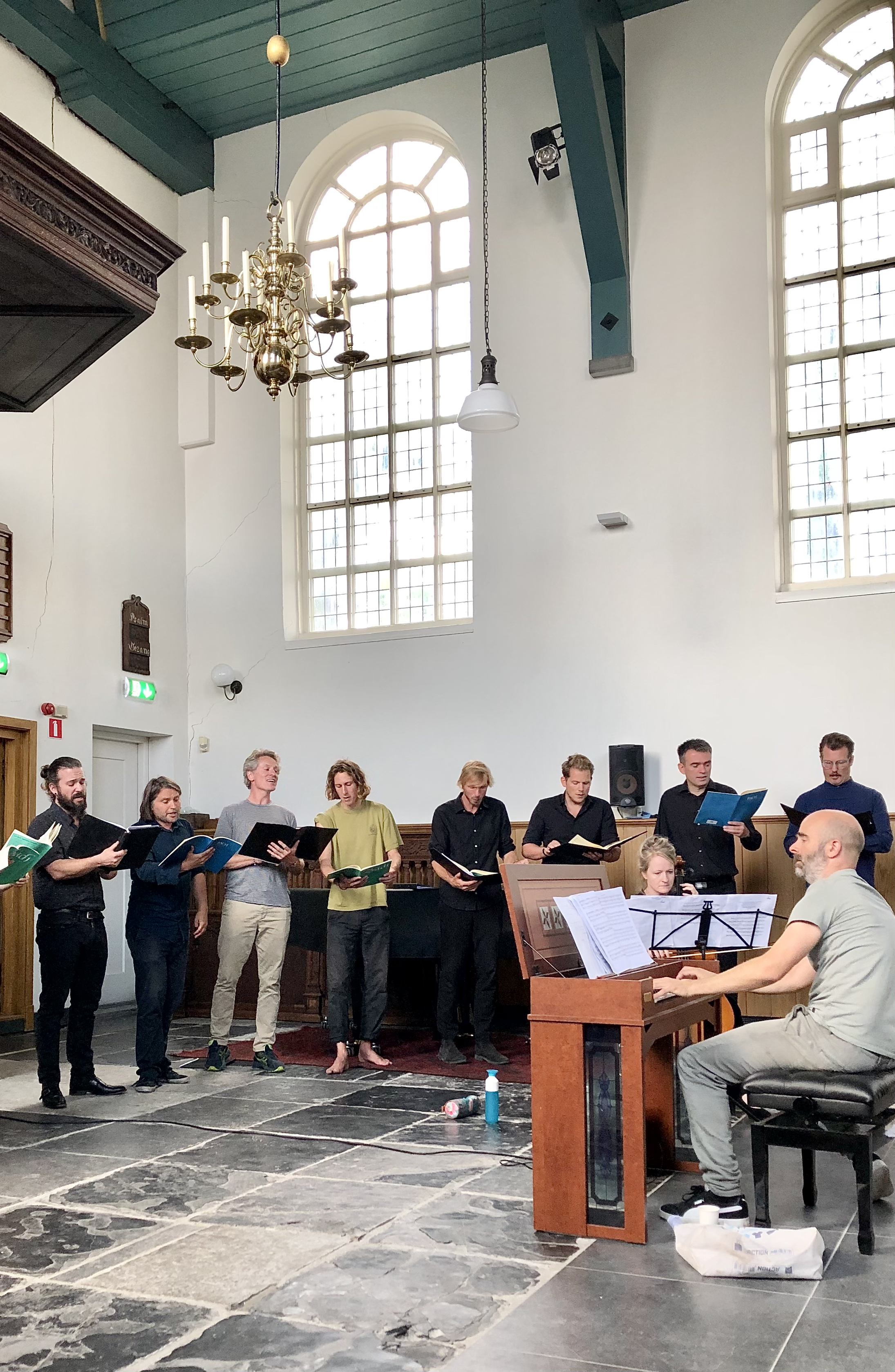 Repetitie concert kerk Ransdorp 2022 - 2