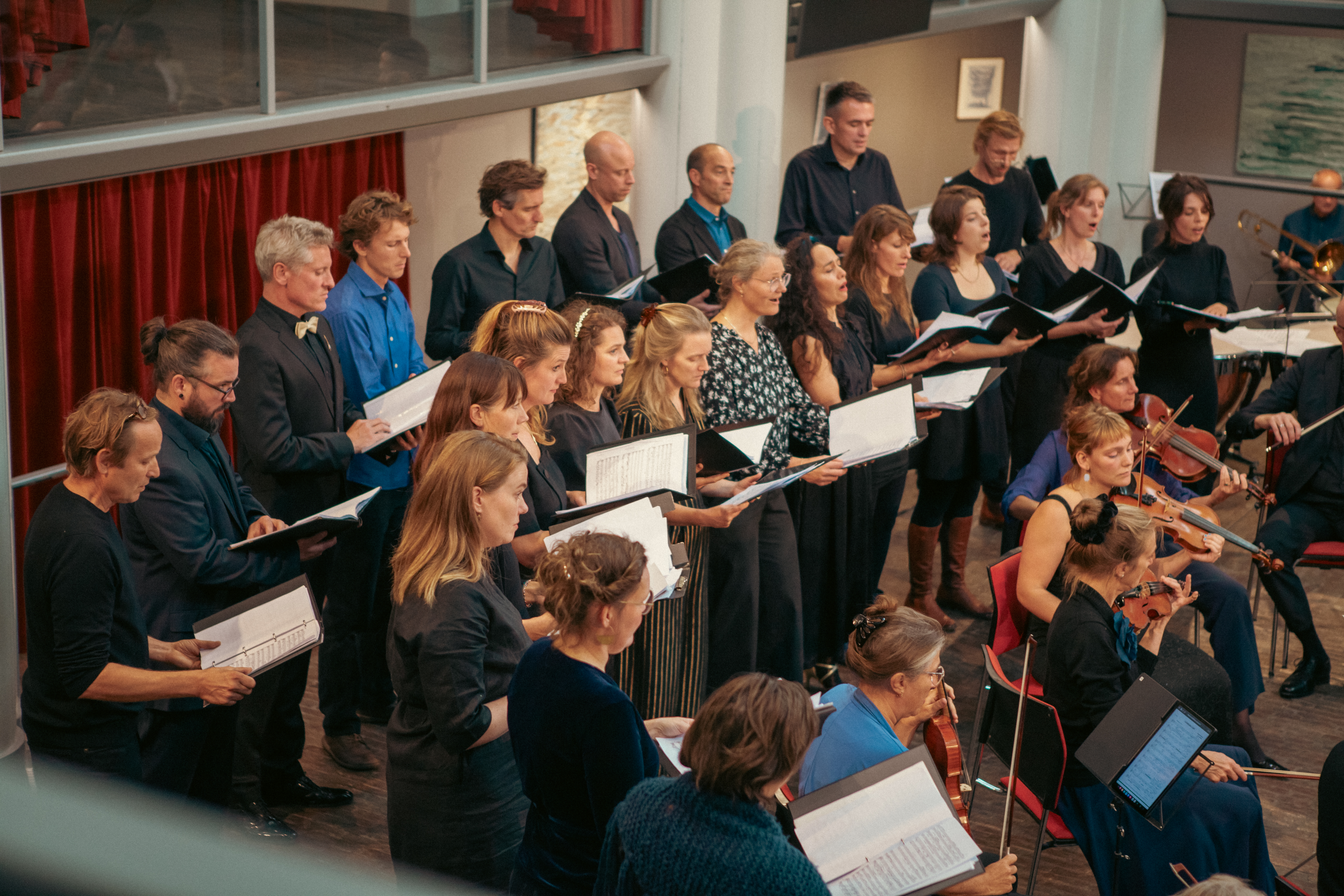 amstelkerk 2024 close up koor