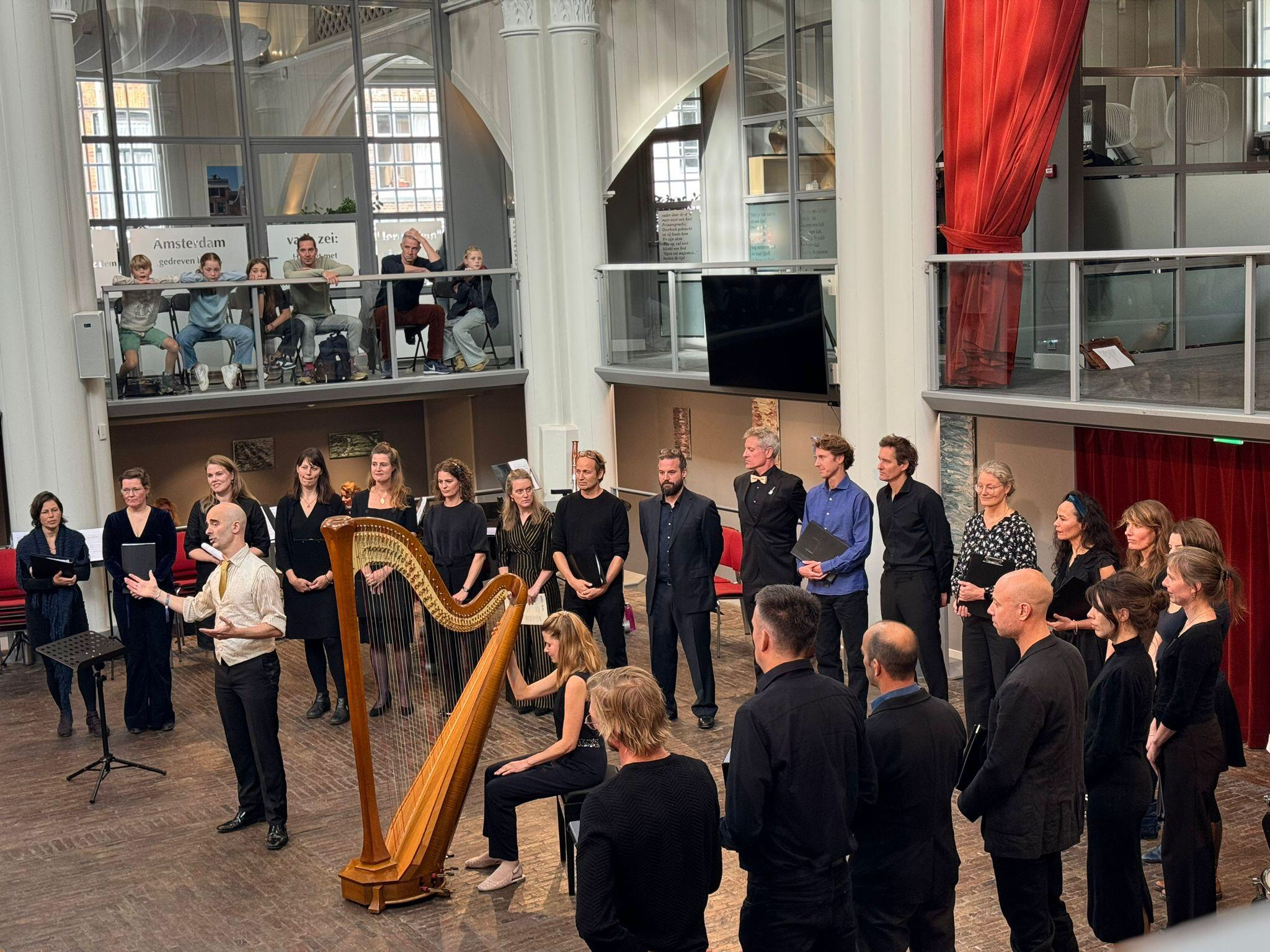 amstelkerkconcert 2024 harp Joost