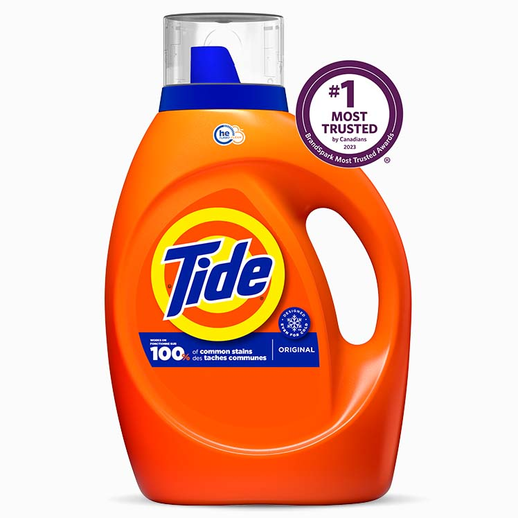 Bottle of Tide Original Scent Liquid Laundry Detergent