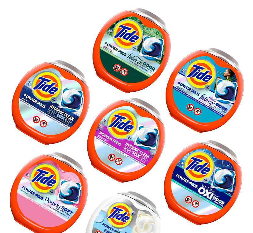 New Tide Hygienic Clean is designed to remove both visible and invisible dirt 