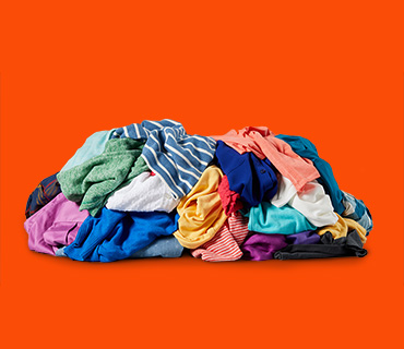 A pile of colored garments