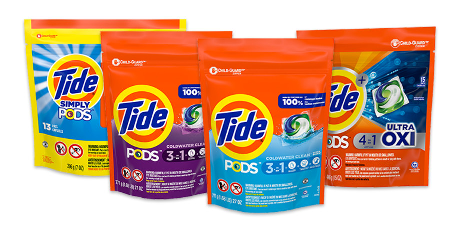 Tide PODs product family