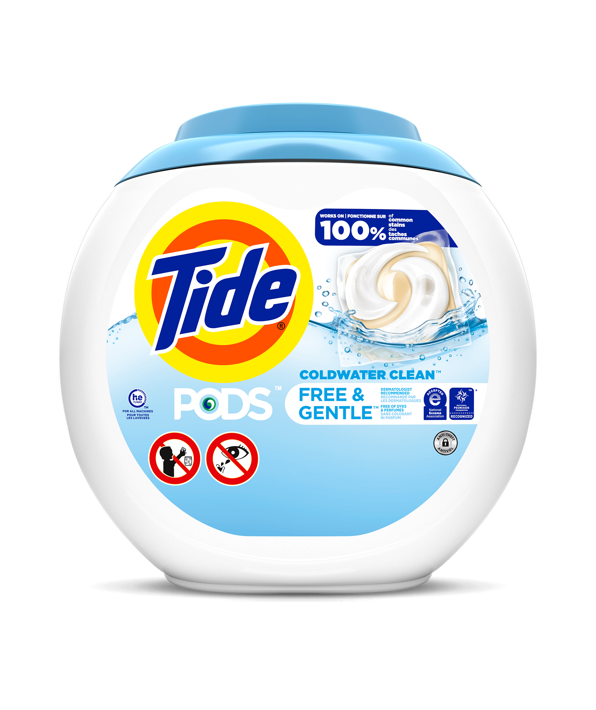 Tide PODS® Free and Gentle Laundry Detergent
