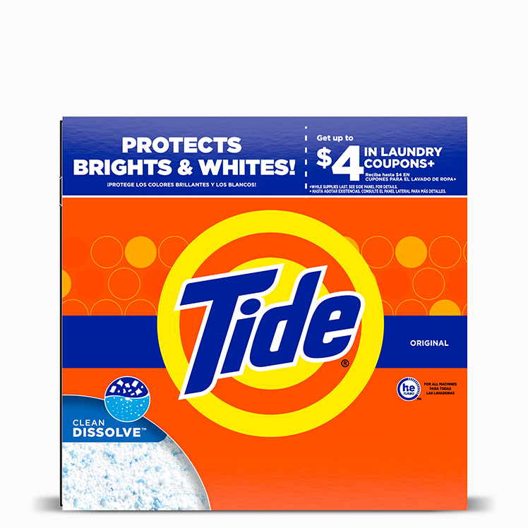 HE Powder Laundry Detergent - Tide