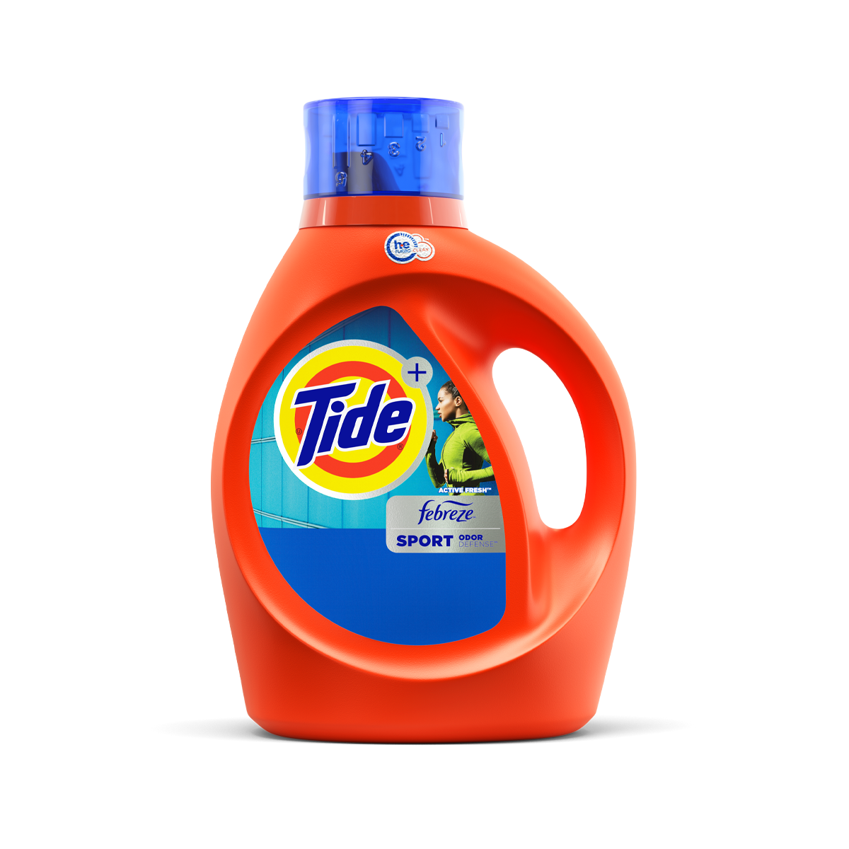 Tide Plus Febreze Sport Odor Defense Liquid Laundry Detergent