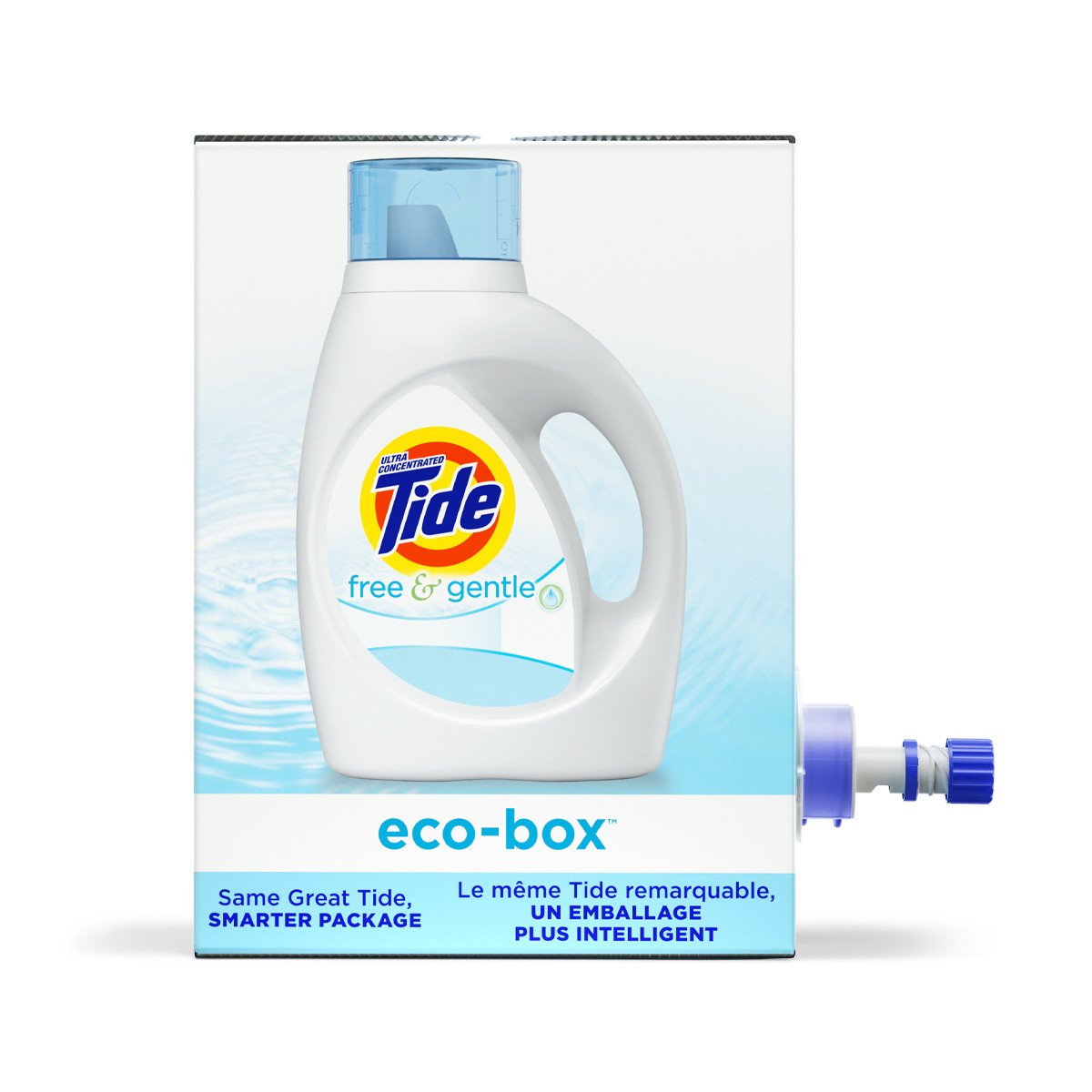 Tide Eco-Box Free & Gentle Liquid Laundry Detergent